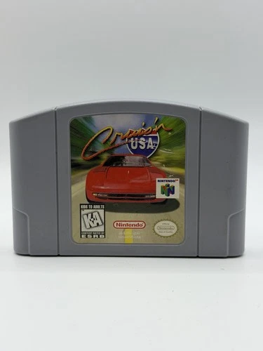 Cruis'n USA Cruisin' Nintendo 64 1996 N64 Authentic Cartridge Only Tested