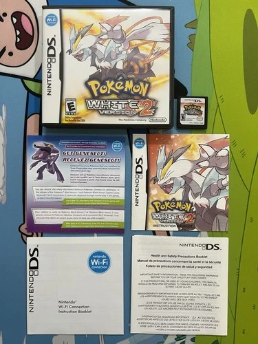 Pokemon White 2 Version Authentic Nintendo DS CIB Complete In Box W/ Manual