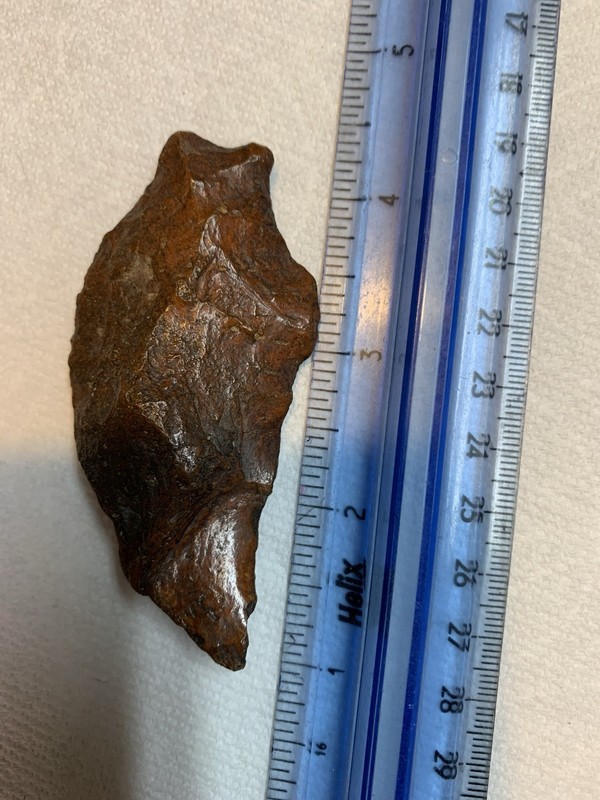 Southern Candy, This 3-1/2” Hafted Knife Found Near Johnson Island Georgia