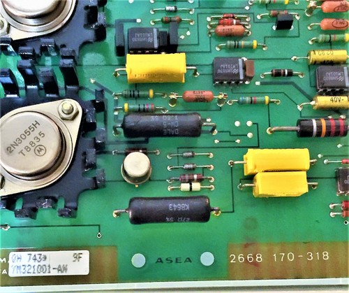 ASEA QH743 / 2668 170-318 CIRCUIT BOARD - Picture 3 of 3
