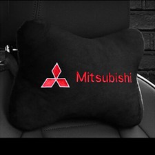 2pcs Cotton Car Seat Head Rest Neck Pillow Support Cushion Pad For Mitsubishi