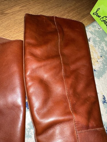 Sam Edelman Cesar Reitstiefel Brandy Leder Damen Größe 7,5 - Bild 5 von 16