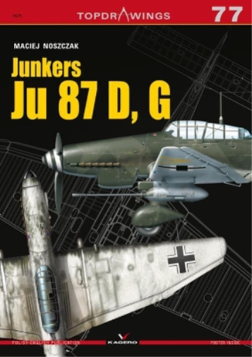 Maciej Noszczak Junkers Ju 87 D, G (Tascabile) Top Drawings