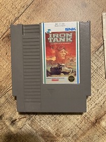 Nintendo NES Iron Tank game/ The Invasion of Normany / instruction manual
