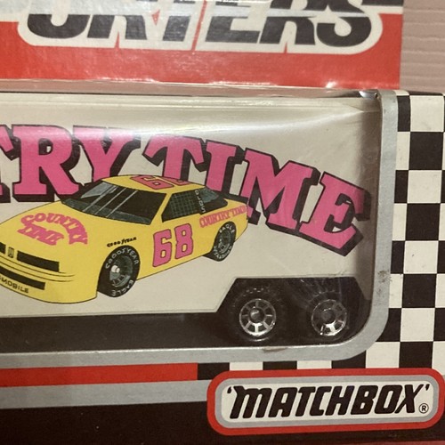 Matchbox Super Star Transporters Country Time Racing Sattelzug & Anhänger Nascar - Bild 4 von 11