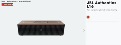 JBL Authentics L16  wireless streaming speaker NEW factory triple boxed