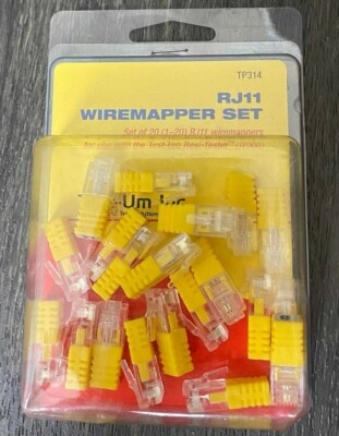 Test-um JDSU TP314 RJ11 Remote Cable Identifier Wire Mapper IDS #1-20