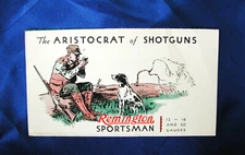 Original Minty 1930s Remington Model 11 Sportsman Info Flyer Kleanbore Shells