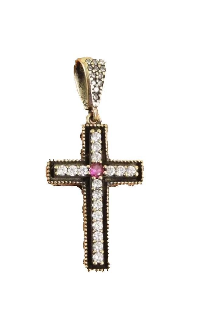 Topaz Stone Stainless Steel Fashion Necklaces & Pendants