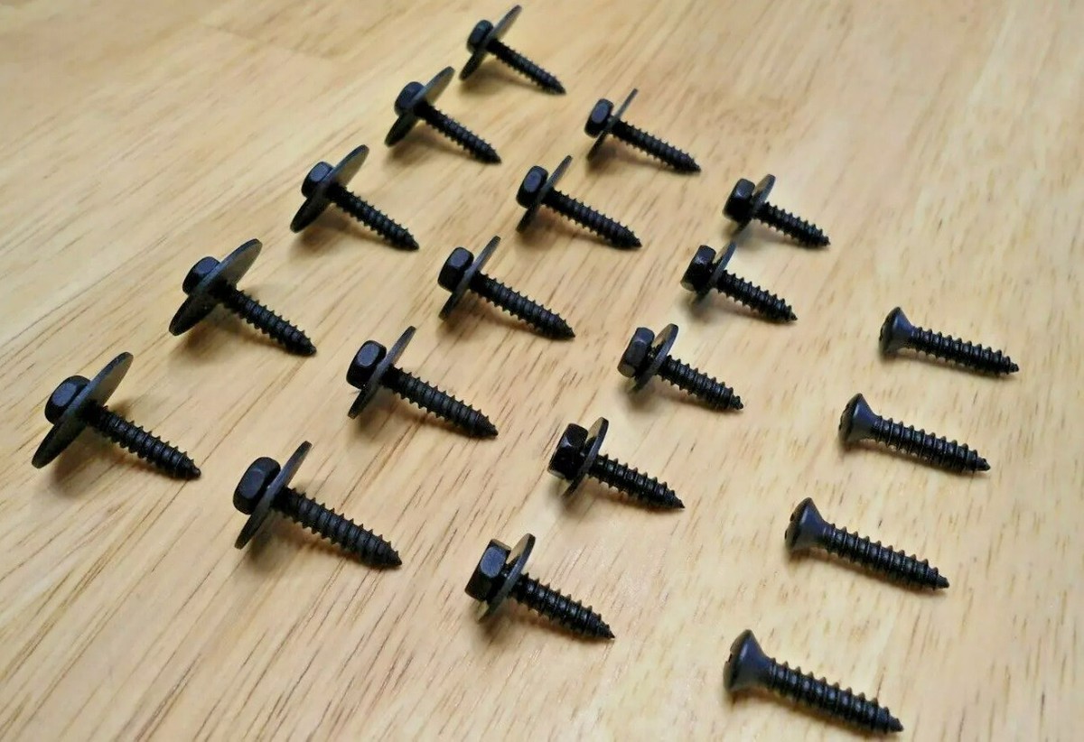 10 UNDER DASH/AIR DUCT/CONSOLE SCREWS FOR CAMARO G-BODY GRAND NATIONAL REGAL ETC 10 UNDER DASH/AIR DUCT/CONSOLE SCREWS FOR CAMARO G-BODY GRAND NATIONAL REGAL ETC