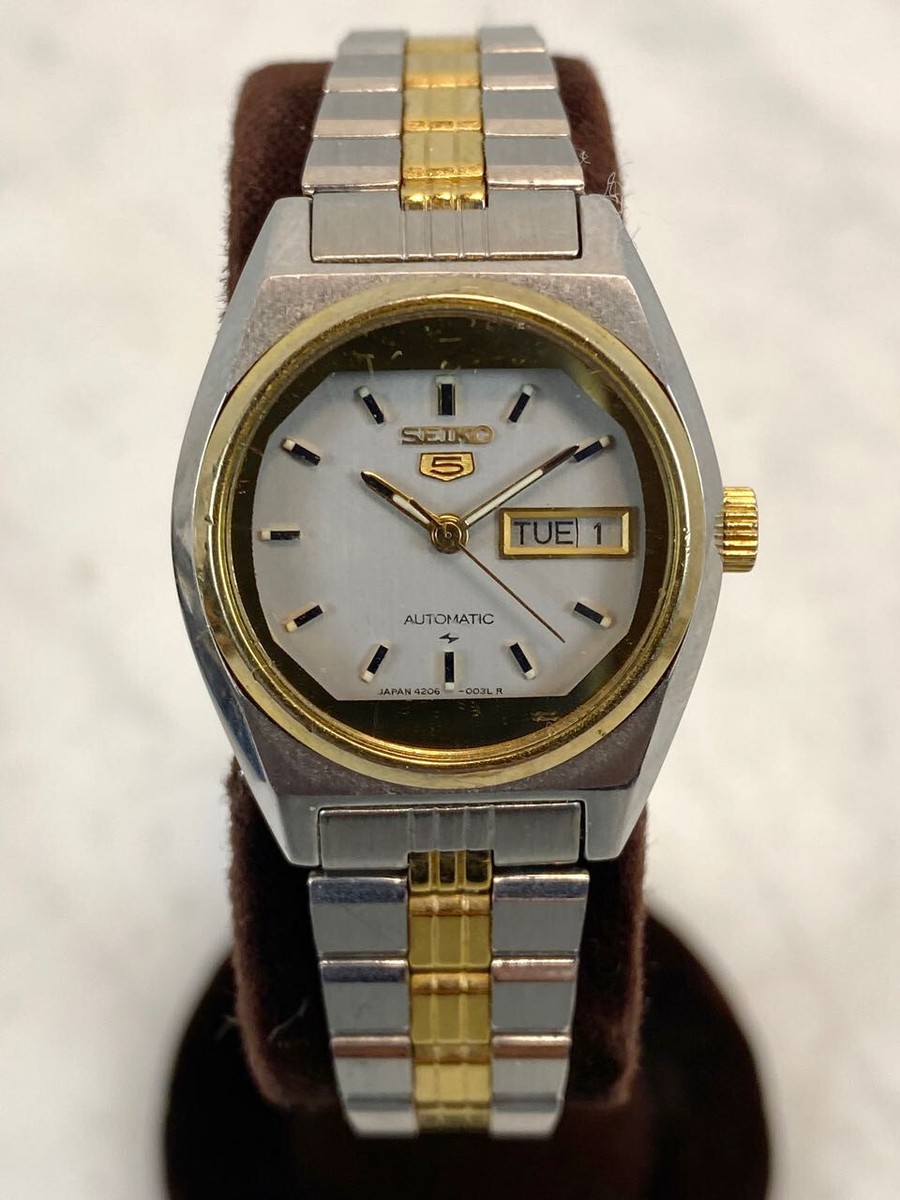 【稼働品】 SEIKO5 4206-0420 レディース 腕時計 自動巻き s-l400.jpg