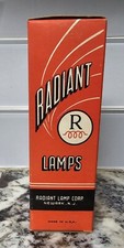 Vintage 1944 Radiant Lamp Corp. Projector Bulb 500W 120V T10 NEW/NOS nice Box