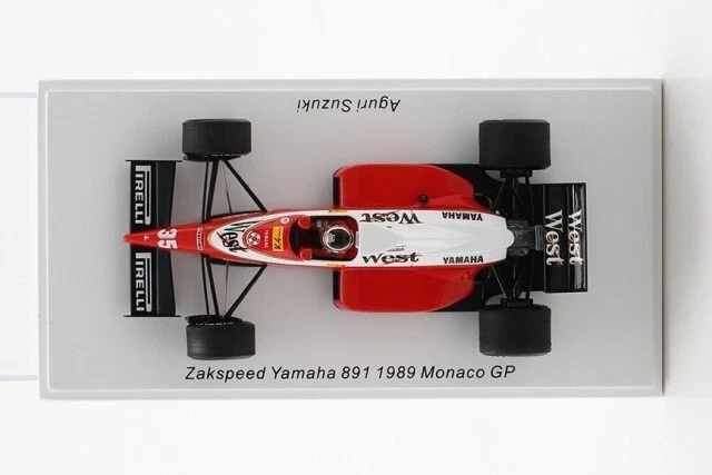 ROMU044 ROMU SPARK 1:43 Zakspeed 891 YAMAHA Monaco GP 1989 Suzuki Aguri - Image 3 of 4