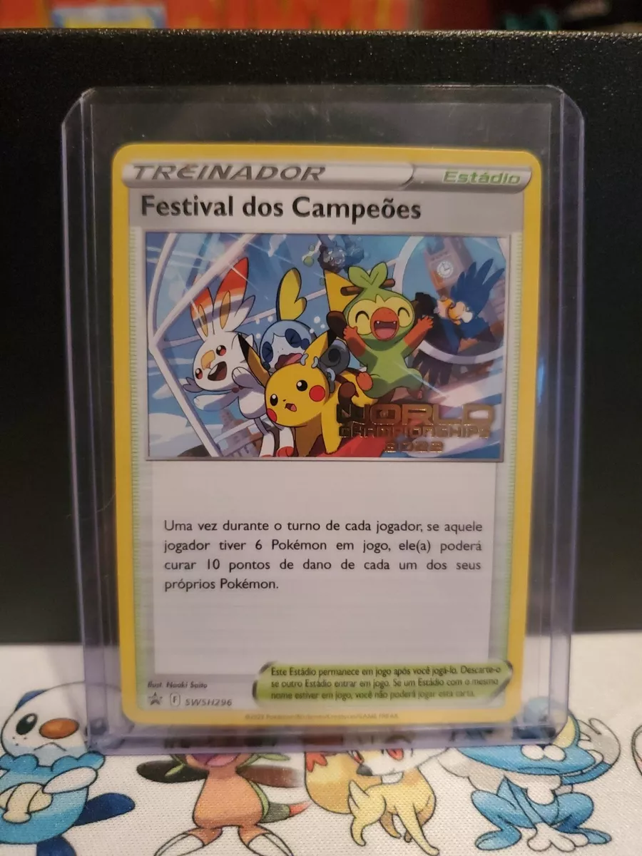 Pokemon 2022 Portugues S-P World Championships SWSH296 Champions