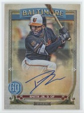 2020 Topps Gypsy Queen Autographs Dwight Smith Jr. Auto Baltimore Orioles