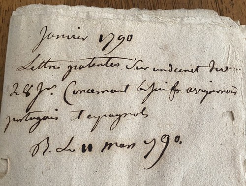JUIFS. Affiche, Lettres patentes du Roi, Sur un Décret de l'Assemblée nationale, - Bild 7 von 7