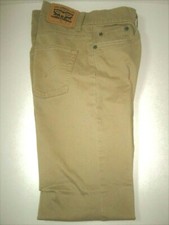 Youth Levi's 511 Slim Jeans Boys 14R Tag 27 x 27 Actual 28 x 27 Tan Khaki Pants