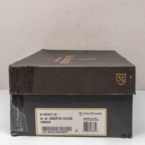 Allen Edmonds Park Avenue 5875 Merlot Brown, Size 16 4A - Picture 7 of 7