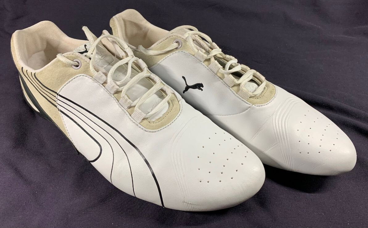 Deals Puma Future Cat M1 Rosas Puma Future Cat Black Gold Mens 12