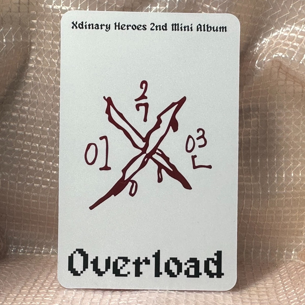 Jooyeon Official Photocard Xdinary Heroes 2nd Mini Album