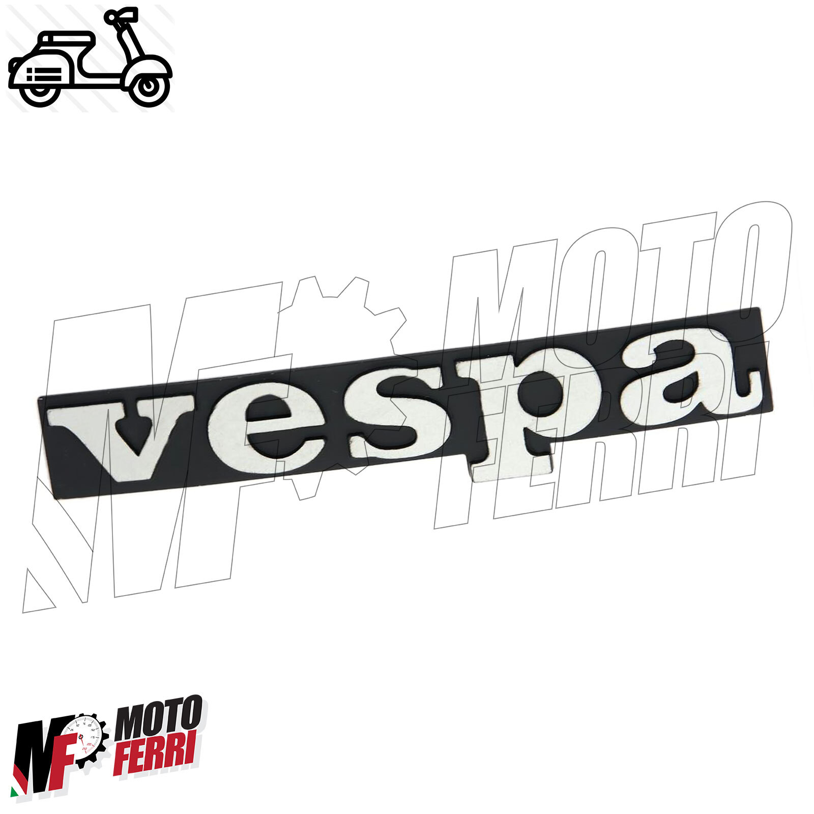 TARGHETTA ANTERIORE PER VESPA ET2 ET4 50 125 150 - Foto 9