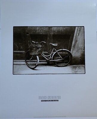 Rod Shone Foto Portfiodruck des Fahrrads 24  x 19,5 . Sepia Neu