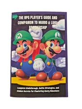 RPG Player's Guide Companion To Mario & Luigi Brothership Book New 2024 203 Pgs