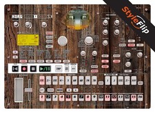 Korg Electribe SX SD Wood 3 Protective Decal StyleFlip Skins