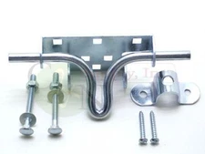 Slide Action Bolt Gate Latch with Carriage Bolts & Screws Heavy Duty