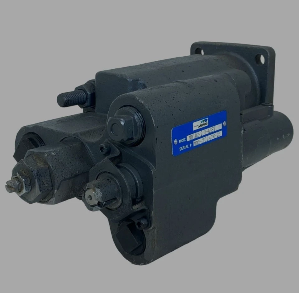 MH102-2.5ASSY GENUINE METARIS C102 HYDRAULIC DUMP PUMP W/AIR SHIFT CYLINDER - Image 2 of 4