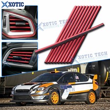 Jdm Interior Air Conditioner Outlet Pvc Overlay Cover Set For Subaru Wrx Sti