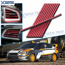 JDM Interior Air Conditioner Outlet PVC Overlay Cover Set For Subaru WRX STI