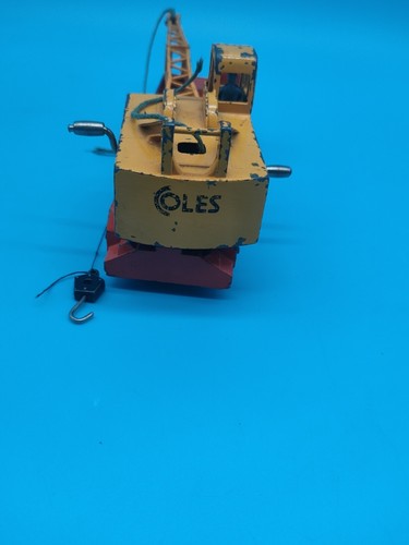 1950s Vintage Dinky Supertoys Coles 20 Ton Lorry Mounted Crane No 972 - Picture 15 of 18