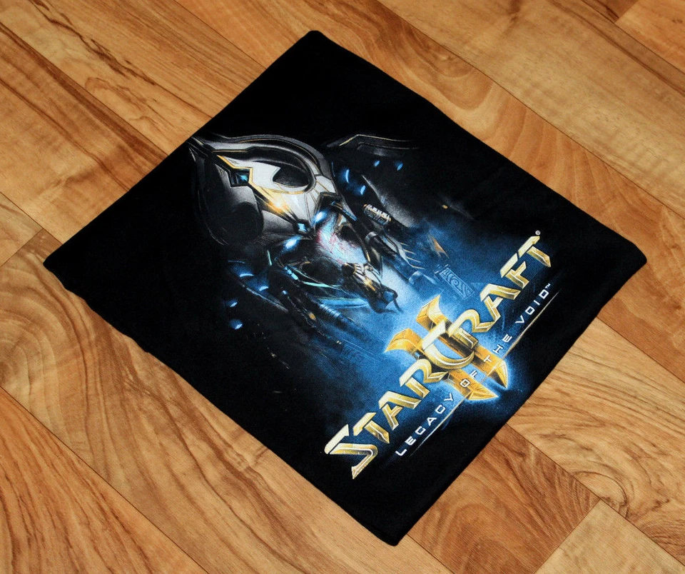 Camiseta promocional rara StarCraft II Legacy of the Void talla M Blizzard Entertainment Foto 4 de 4