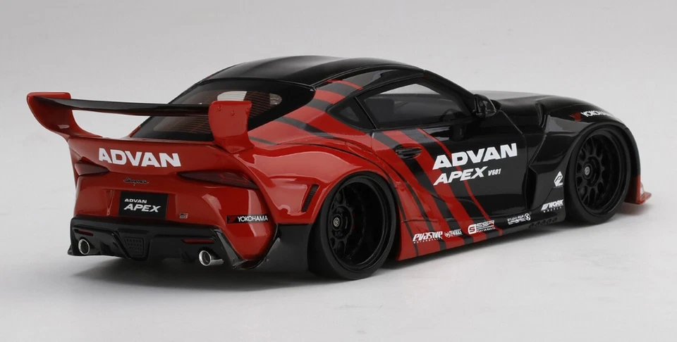 True Scale 1:18 PANDEM TOYOTA GR SUPRA V1.0 ADVAN SEMA 2019 TOP SPEED - Image 2 of 4