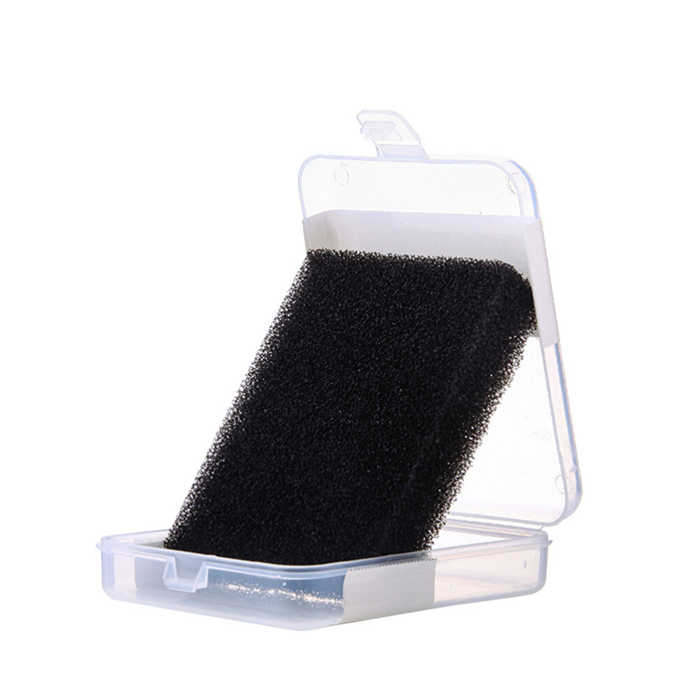 2pcs Travel Makeup Brush Cleaning Sponge for Shadow Blush Color Removal