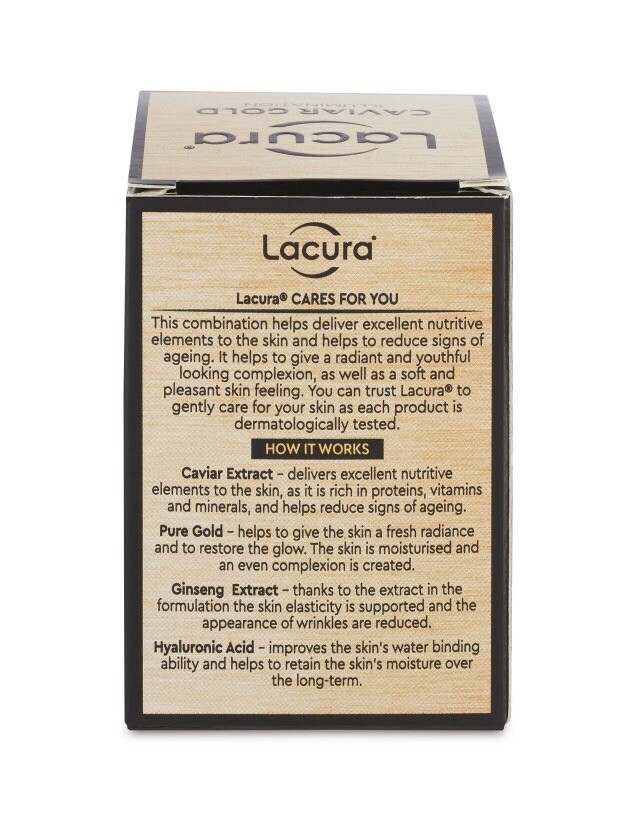 Lacura Caviar Gold Eye Cream Luxury Anti Ageing 15ml LA Prairie Dupe