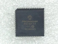 PIC16F77-I/L MICROC IC MCU 8BIT 14KB FLASH 44PLCC ROHS 1 UNIT