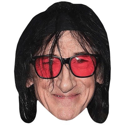 Maschera Di Cartone Di John Cooper Clarke – Celebrity Cutouts – Volto Di Personaggio Famoso Con Elastico