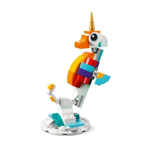 Lego 31140 Unicorn Creator 3 Mythical Animals with Display Stand - Picture 3 of 4