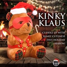 Holiday Bondage Bear Brown USA SELLER 