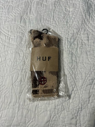 HUF Desert Camo Socks NEW IN PACKAGE
