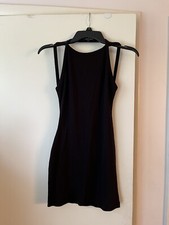 Dress Silence & Noise Urban Outfitters Midi Backless Ribbed Knit Black S
