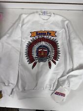 New Old Stock Vtg 90s Atsf Chief Feathers Engine Santa Fe New Mexico Sweatshirt