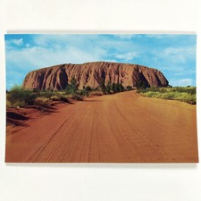 Australia Postcard, Uluru, Ayers Rock Northern Territory, vintage outback