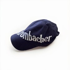 5 Stück Krombacher Bier Baseballmütze, Mütze, Cap-Mütze Blau Sport Basecap Neu