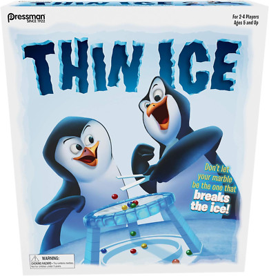 Pressman Thin Ice Game - Don't Let Your Marble Be The One That Breaks The Ice