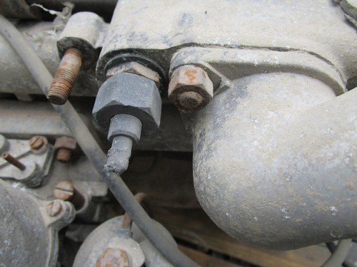 Jaguar 3.8 engine motor LC4733 intake, SU carbs, distributor, auto transmission - Picture 7 of 24