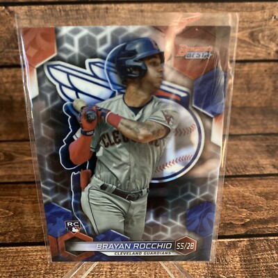 Brayan Rocchio 2023 Bowman's Best RC Rookie #19 Guardians