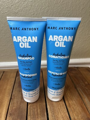 Marc Anthony Argan Oil Hydrating Shampoo Conditioner Lot 8.45oz